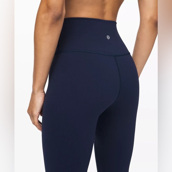 Lululemon Wunder Under High-Rise 7/8 Tight- Navy Blue / size 2 - Picture 2 of 14